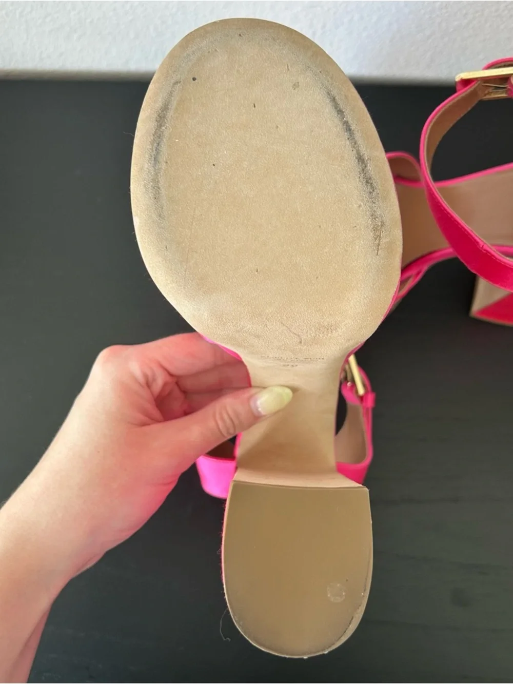 Laurence Dacade x LoveShackFancy Platform Sandal Pink Satin